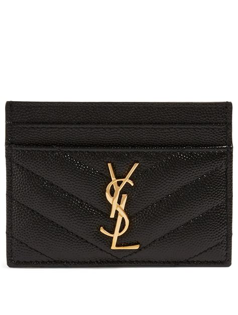 ysl kaarthouder|ysl card case.